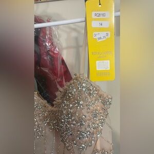 Royal Queen Collection Embellished Dress